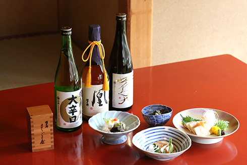 地酒、澤乃井と愉しむお豆腐料理